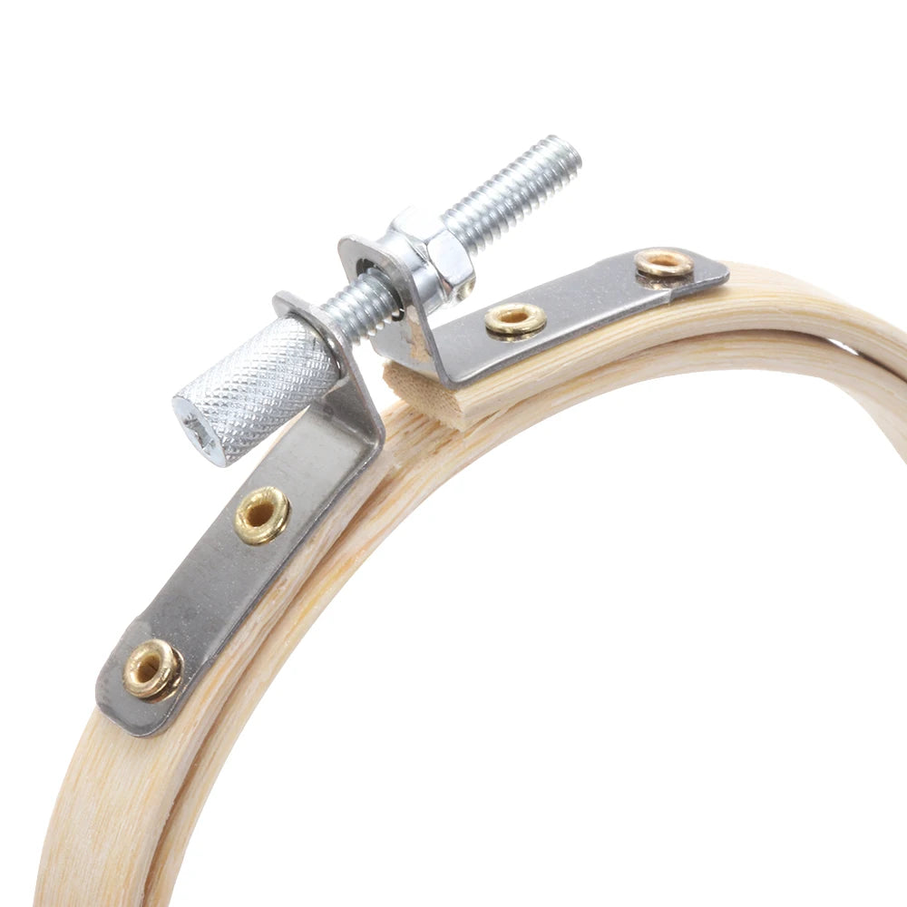 8/10/13/15/18/30cm Embroidery Hoop DIY Needlecraft Cross Stitch Machine Bamboo Frame Ring Round Loop Hand Household Sewing To
