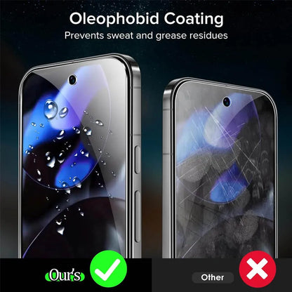 Fingerprint Unlock Glass for Pixel 9 Pro 10 8A 9A 10A 7A 8 Pro Screen Protector Pixel 9 Pro XL Tempered Glass for Google Pixe