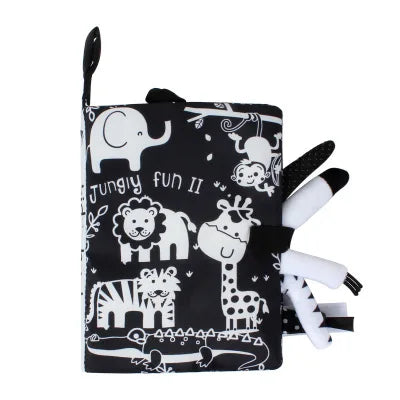 Black and White Cards High Contrast Baby Toys 0-36 Months Newborns Visual Stimulation Brain Development Learning Flash Cards