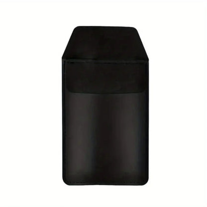 1PC Pocket Protector Leather Pen Pouch Holder Organizer Handmade Pencil Pocket Holder for Lab Coat Shirt Note School Office