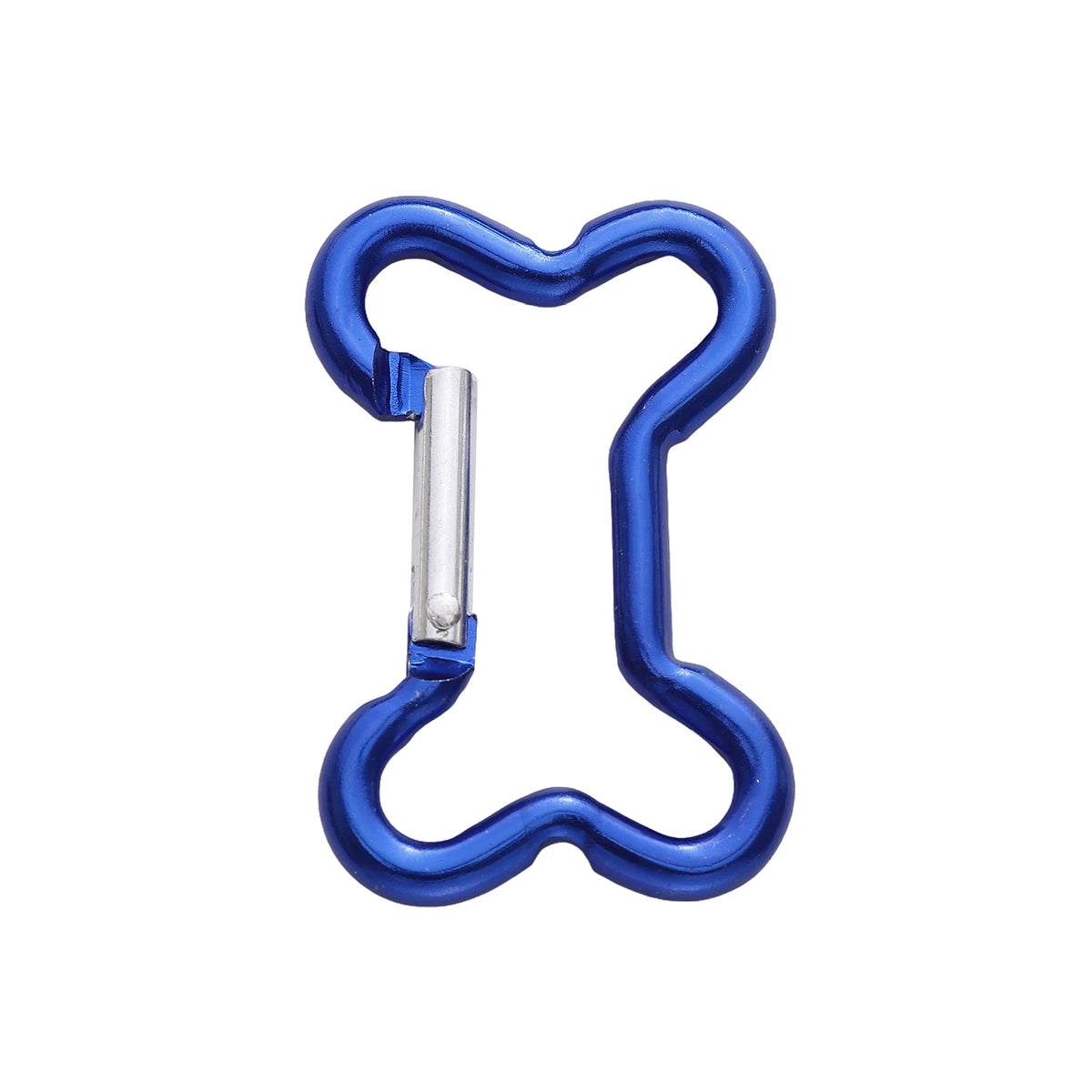 1 Pc Carabiner Rock Aluminum Mountain Buckle Star/Heart/D/Bone Shape Locking Clasp Keychain Multifunction Tools Jewelry Findi