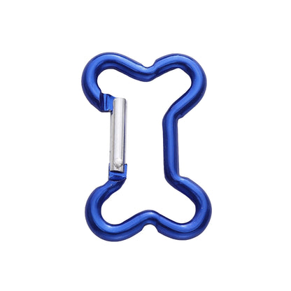 1 Pc Carabiner Rock Aluminum Mountain Buckle Star/Heart/D/Bone Shape Locking Clasp Keychain Multifunction Tools Jewelry Findi