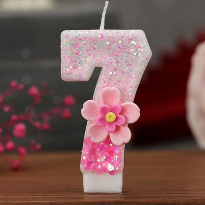 Creative digital candle birthday cake decoration daily necessities birthday candle - 7