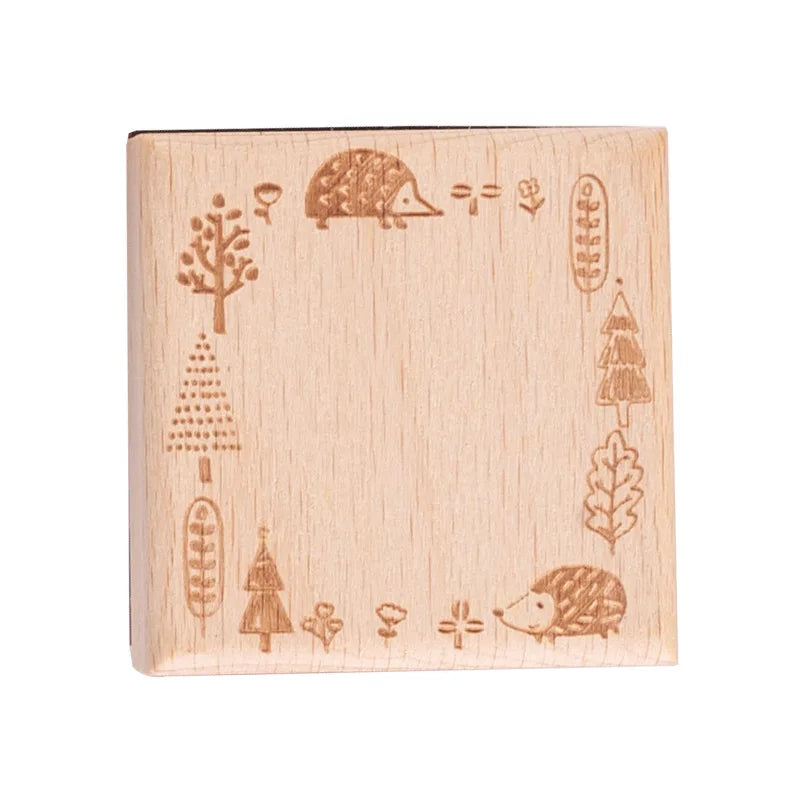 Cute Cat Daily Monthly Calendar Wood Stamp Journaling To Do List Memo Clock in Stamps for Scrapbooking Hobby DIY Craft Suppli