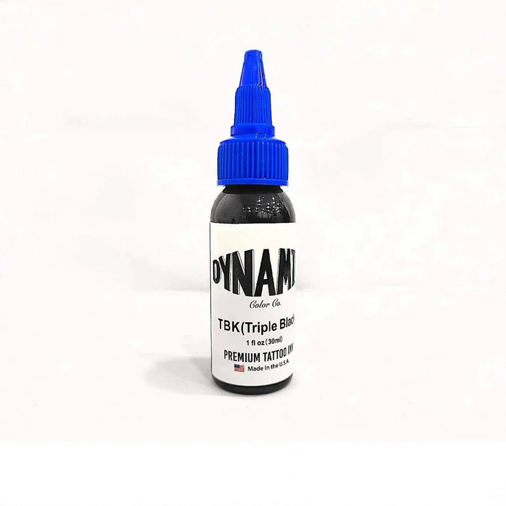1oz Triple Black Pigment Tattoo Ink Pigment 30ml Tattoo Pigment Body Color Drawing Teng Black Natural Permanent Makeup Tattoo