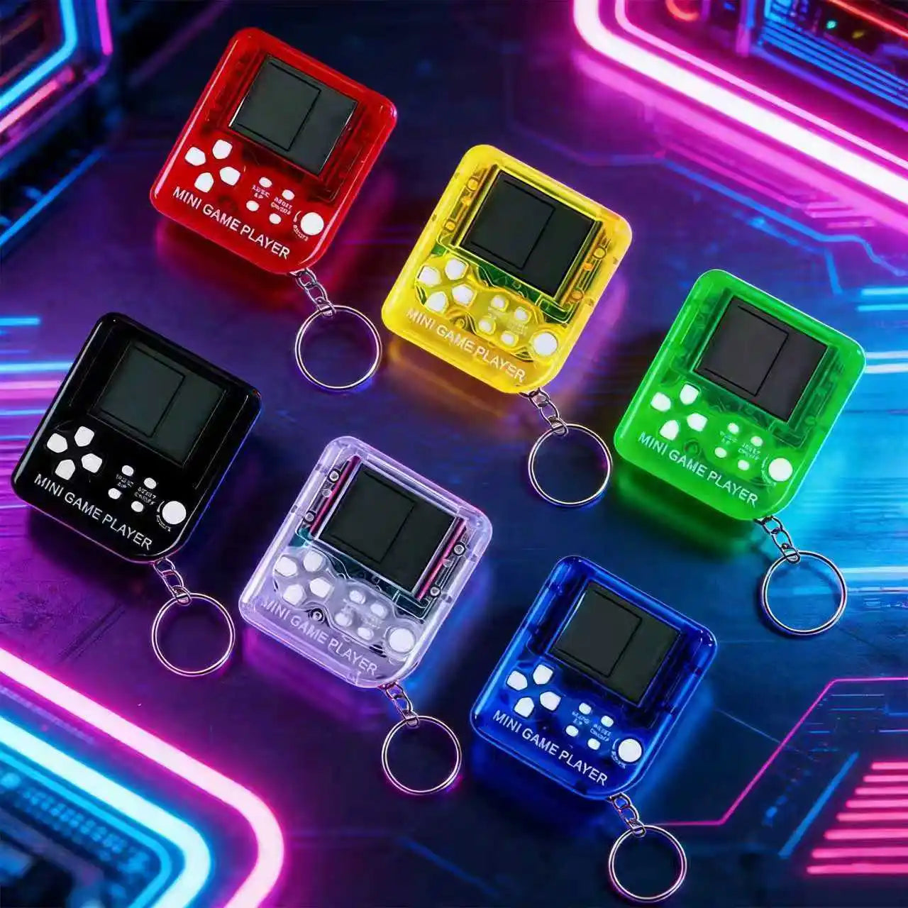 Retro Mini Handheld Game Console Classic Electronic Games Handheld Game Machine Children's Educational Game Console Toy Ide G