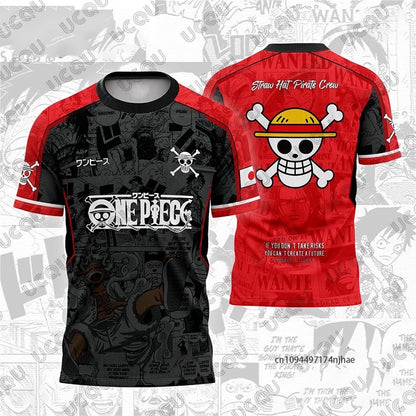 One Piece Anime Luffy Gear 5 3D Print Football Jersey For Men Tshirt Summer Sports Polo Shirt Casual Cosplay Tees Kids/Adult 