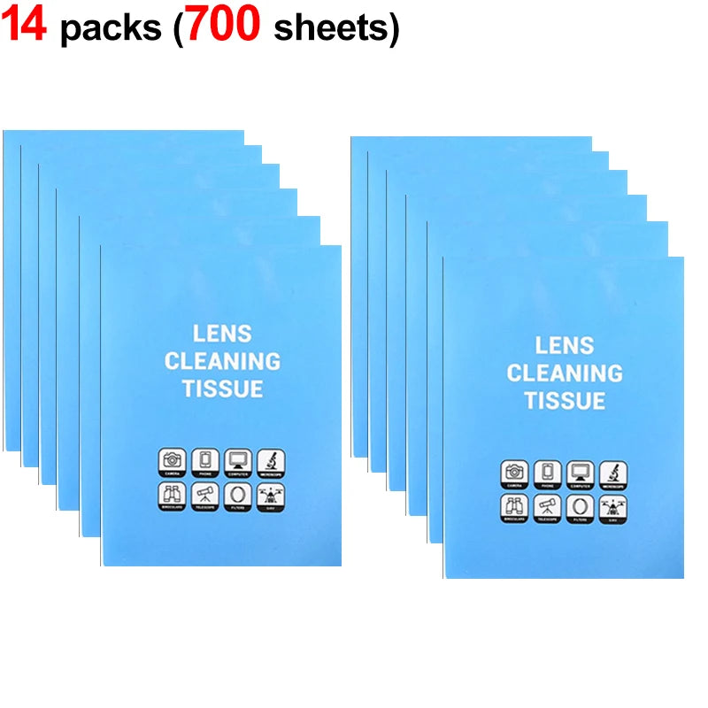 Lens Cleaning Tissue Paper Lens Cleaner Papers Tissue for Microscope Camera Len Glasses Computer Screens Electronic Screens -