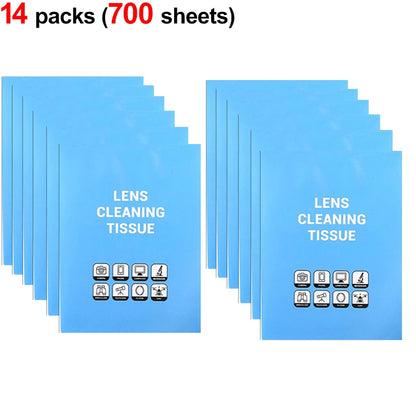 Lens Cleaning Tissue Paper Lens Cleaner Papers Tissue for Microscope Camera Len Glasses Computer Screens Electronic Screens -