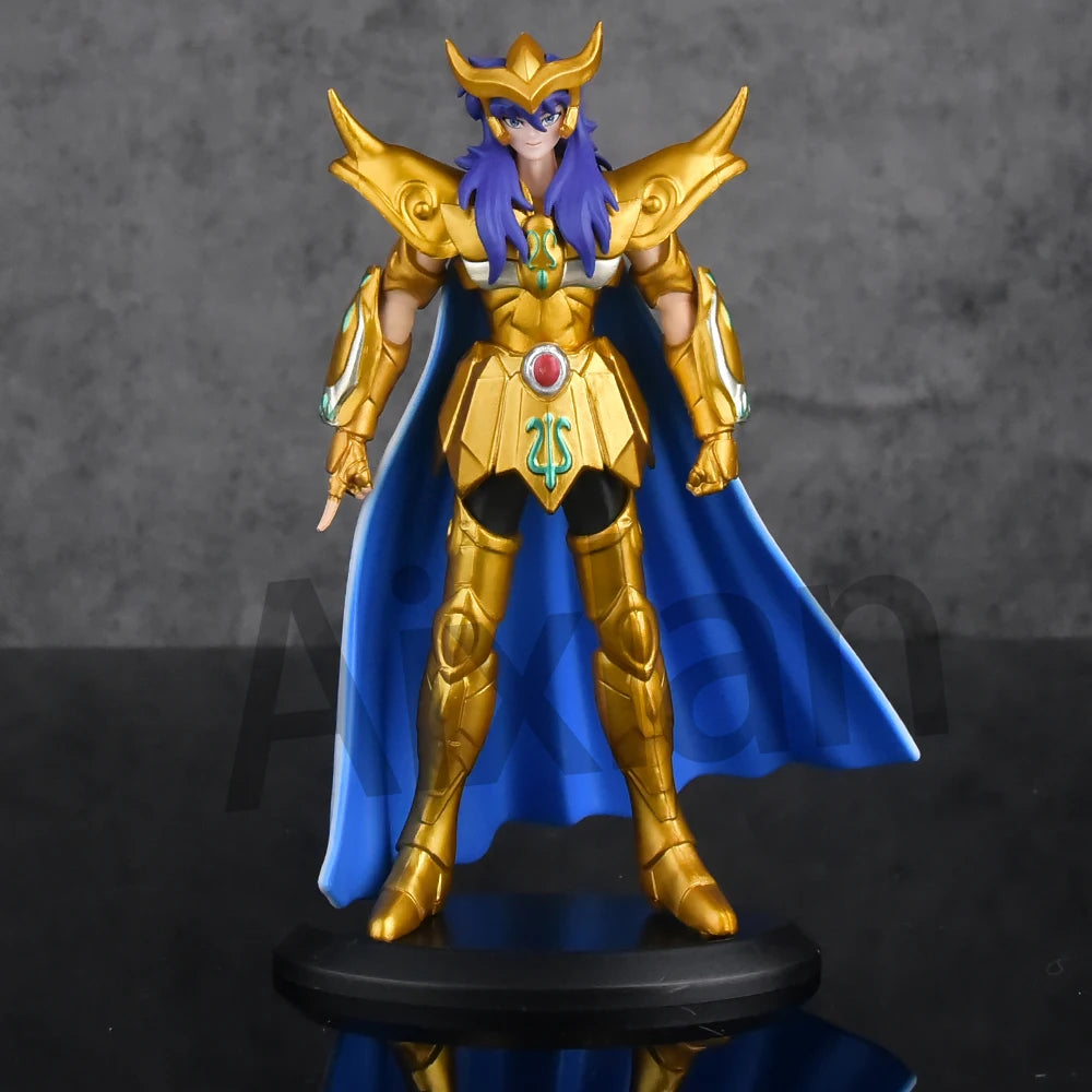 Gold Saint Seiya Figure Saint Sagittarius PVC Action Figure Libra Gemini 18CM Amine Toy Figurine Aixlan - E no box