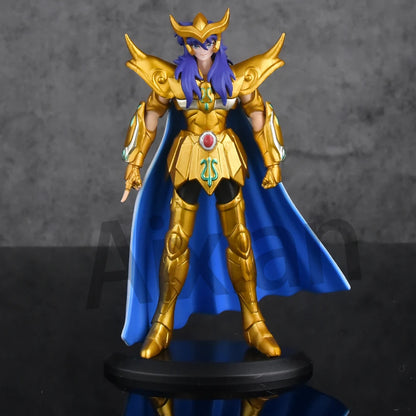 Gold Saint Seiya Figure Saint Sagittarius PVC Action Figure Libra Gemini 18CM Amine Toy Figurine Aixlan - E no box
