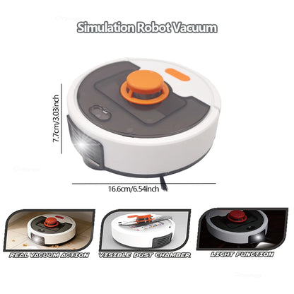 Kids Simulation Electric Vacuum Cleaner Toy Set Housekeeping Role Play Educational Toys for Toddlers Perfect Gift for Girls B