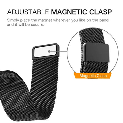 18mm 20mm 22mm Metal Strap For Garmin Vivoactive 3 4 4s 5 6 Band Watch Venu 2 2s 3s SQ Bracelet Venu 4 41mm 45mm Milanese Loo