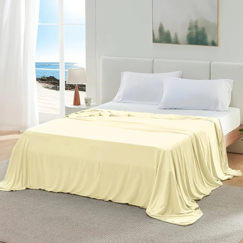 Summer Bed Blanket Ice Silk Cooling Blanket Air Conditioning Quilt Skin-friendly Light And Thin Breathable Quilt For Home Off