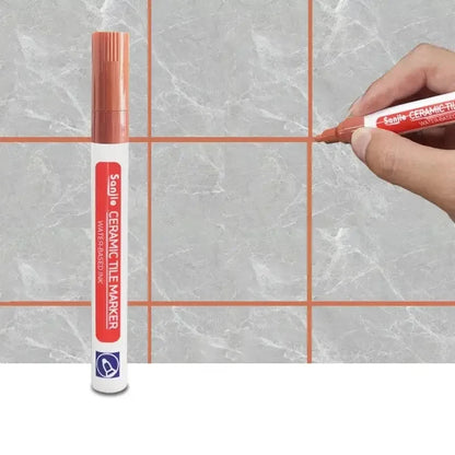 1/3 Pcs Waterproof White Marker Pen Wall Seam Repair Tiles Grout Markers Pens Floor Bathroom Decontamination Paint Brush Tool