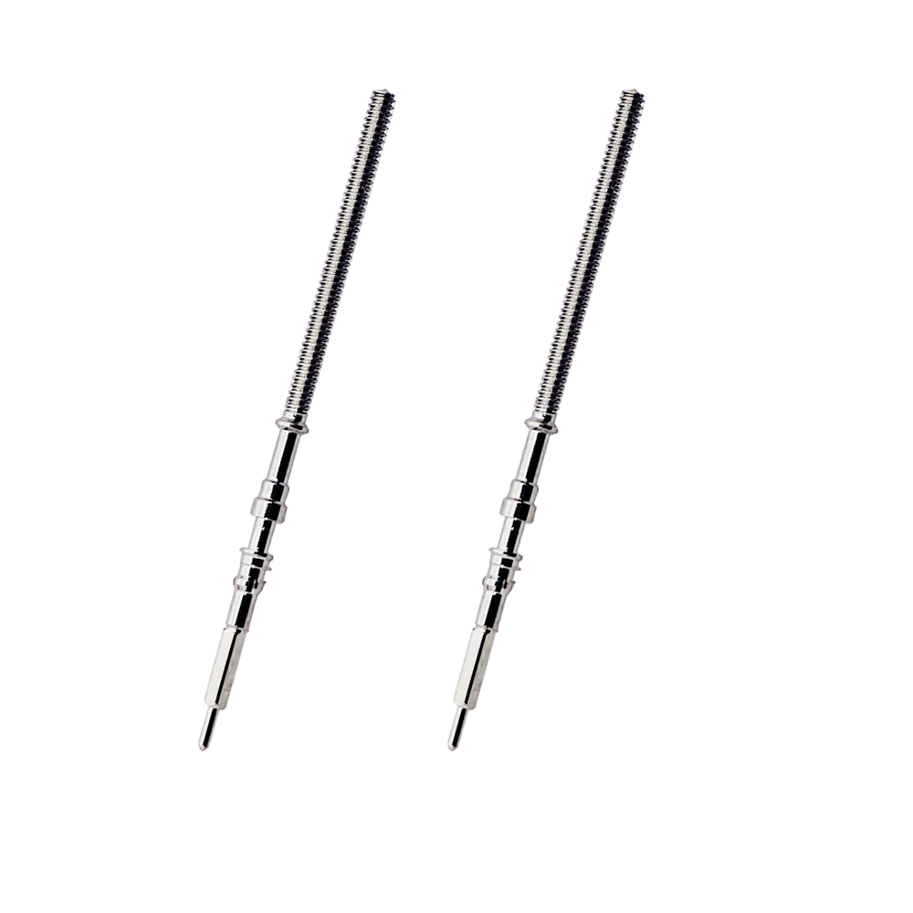 2/5/10/20Pcs Movement Watch Steel Stem Crown Kit Watch Parts For NH34 NH35 NH36 NH38 NH39 Movement Watches Stem Spare - 2PCS