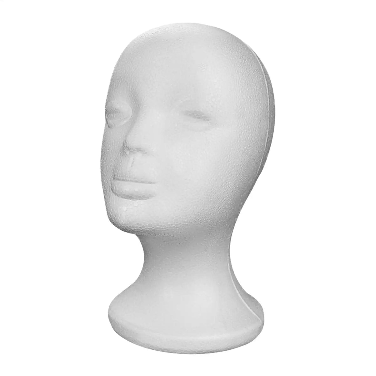 Mannequin Manikin Head Model Foam Wig Hair Lightweight Manikin Head Wig Display Stand For Scarves Jewelry Hats Placement Disp
