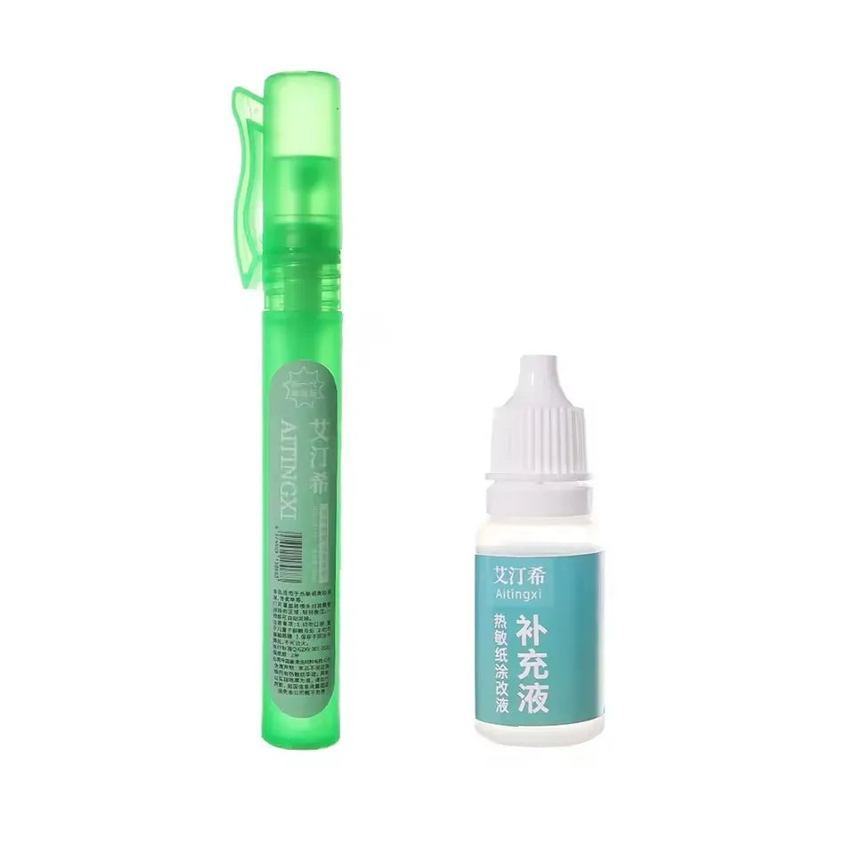 Elimination Privacy Spray Pen Thermal Paper Corrector Data Protection Privacy Protection Correction Fluid Portable Express To