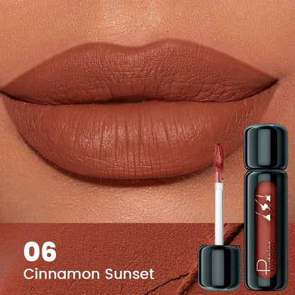 1pc Matte Velvet Lip Gloss, Highly Saturated Liquid Lip Mud, Non-Stick Long Lasting, All Skin Tones Compatible,Mother's Day G