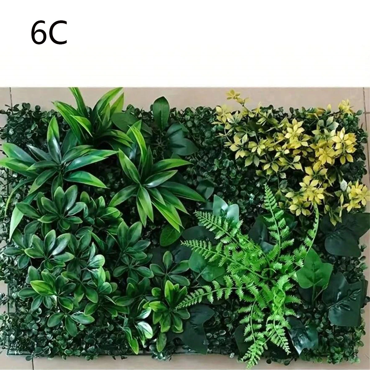 Artificial Green Wall Panels Faux Jungle Grass Decor for Home Garden Vibrant Greenery Mats for Outdoor Patio Weddings Christm
