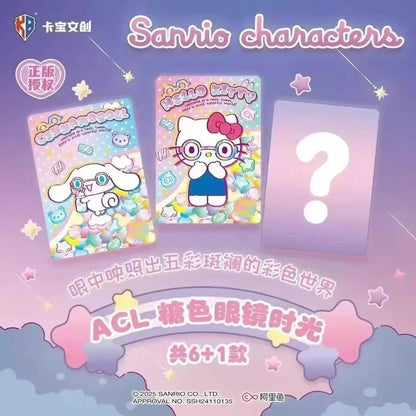 Original Box Card Sanrio Cute Anime Genuine Authorization Party Plan Characters Kuromi Kitty Melody Collection Birthday Gift
