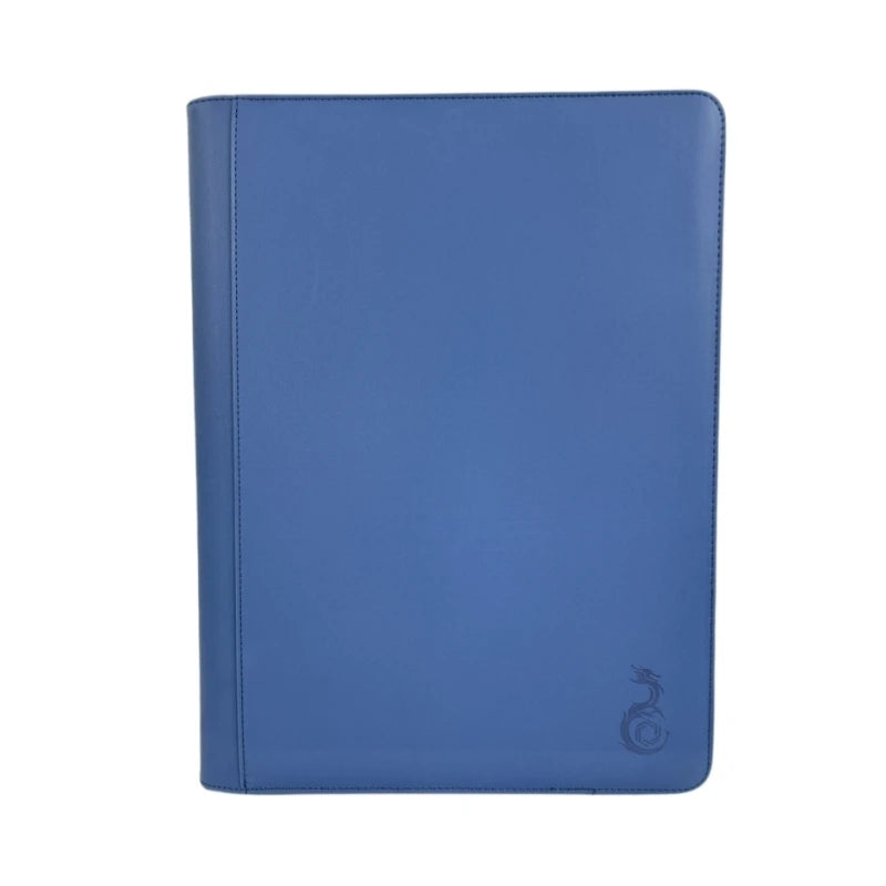 16-Pocket Card Binder (1024 Cards) – Black/ Industrial-Strength Storage for TCG & Sports Cards. Collector's Dream - DEEP BLUE