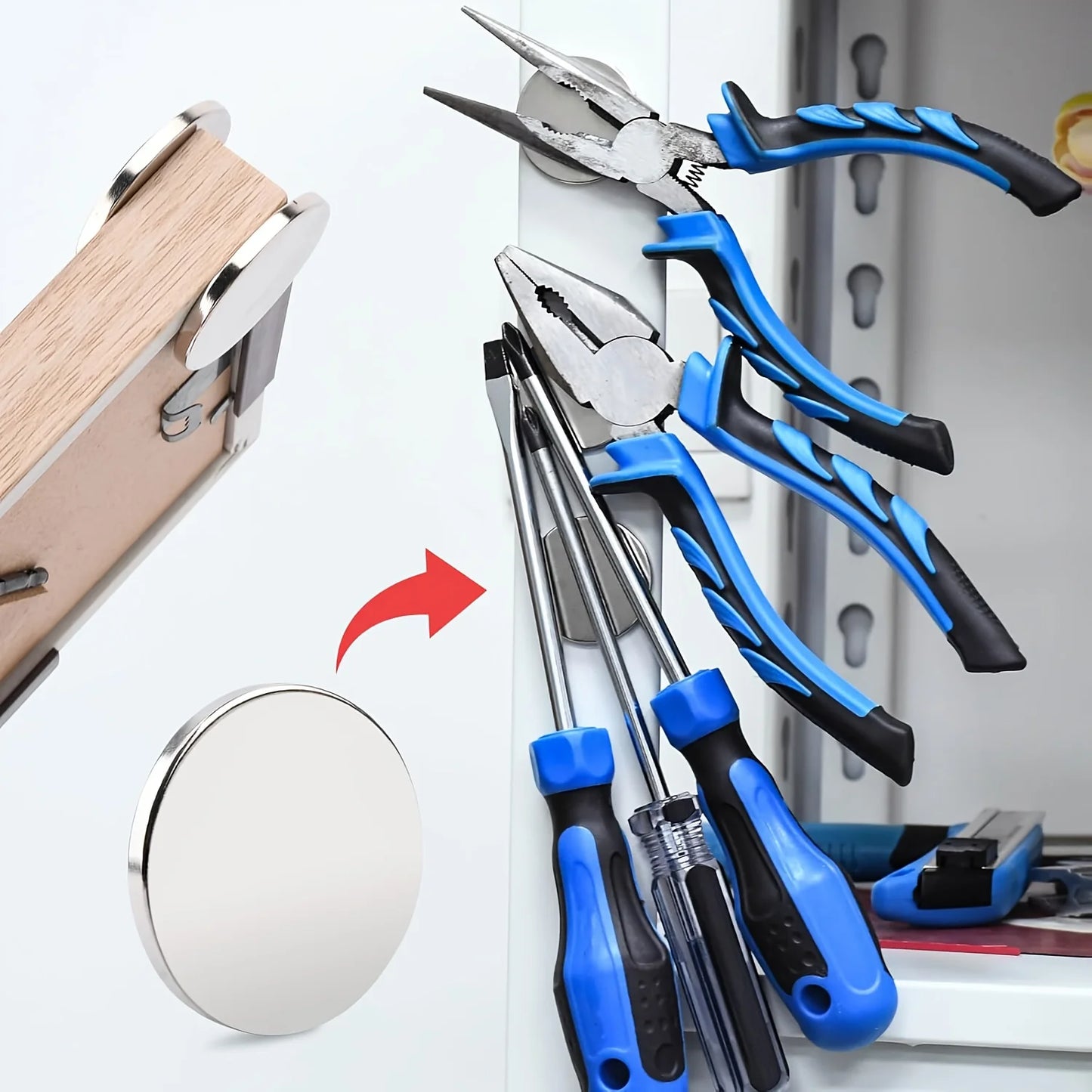 10x3/6x3mm mini Whiteboard Magnet, Widely Used in Halloween DIY, Refrigerator stickers Warehouse Tool Classification Bag Butt