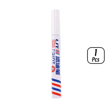 3mm 10p Colorful 8 Colors Permanent Paint Marker Waterproof White Markers tire tread rubber fabric Paint metal Paint Marker P