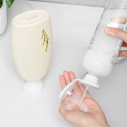 Bottle Emptying Caps, 3/6pcs Adapters Transfer Connector, 3 Sizes Inverted Caps Flipping Bottle, Inverted bottle cap Get Ever