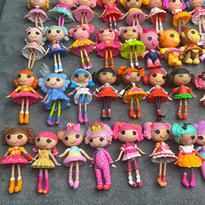 Original 8-10cm Lalaloopsy Little Sister Multi-style Dolls PVC Girls' Holiday Gift Collection Toys