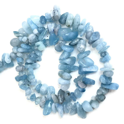 Natural Stone Chips Beads 5-8mm Irregular Gravel Crystal Quartz For Jewelry Making Freeform Beads Diy Necklace Bracelet 15''