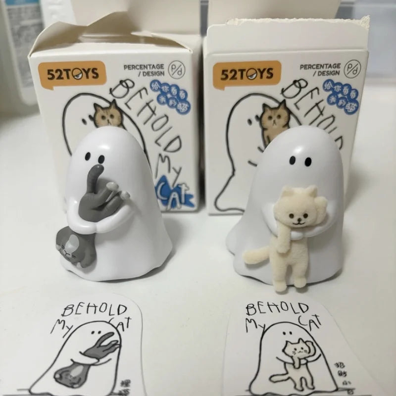 New Ghody Behold My Cat Series Mini Blind Box Trendy Collectible Figurine Surprise Mystery Box Exquisite And Interesting Toys
