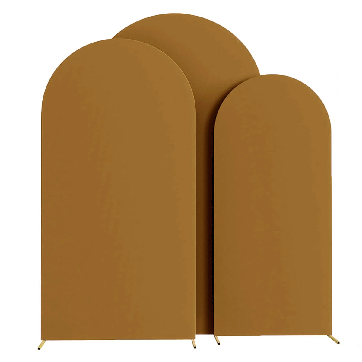 Wedding Arch Cover Arch Backdrop Cover Spandex Fitted Arch Cover for Wedding Birthday Festival Party （Without Shelf） - Light 