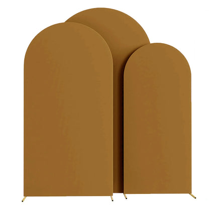 Wedding Arch Cover Arch Backdrop Cover Spandex Fitted Arch Cover for Wedding Birthday Festival Party （Without Shelf）