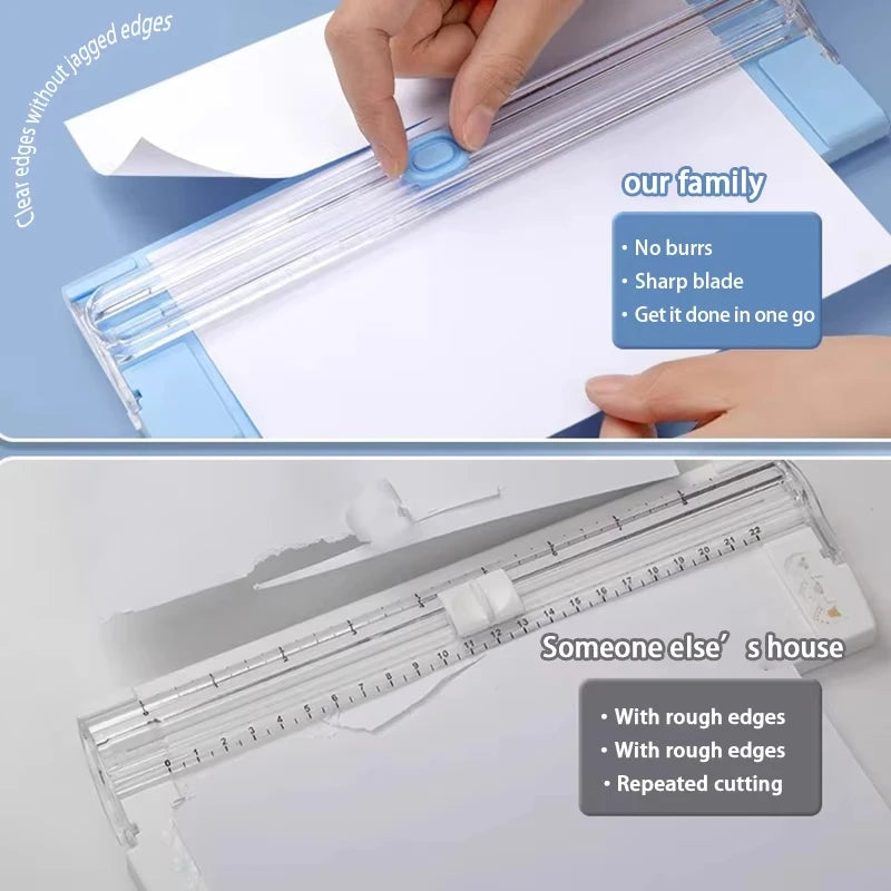 1pcA4 Mini Paper Trimmer Paper Cutter Cutting Machine for Craft Paper Card Photo Laminated Paper Scrapbook Home Crafts Tools 