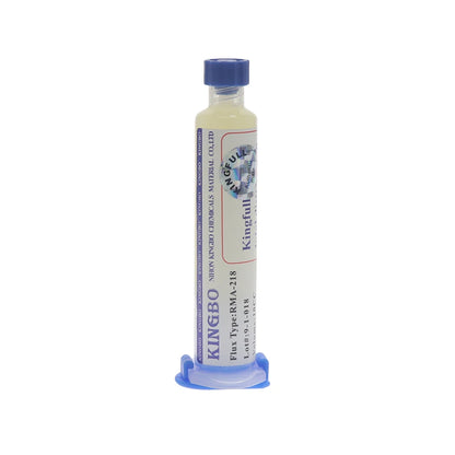 KINGBO RMA-218 10cc Solder Flux Soldering Iron Welding Flux Consumer Electronics Repair Solder Paste For Phone LED BGA SMD PG