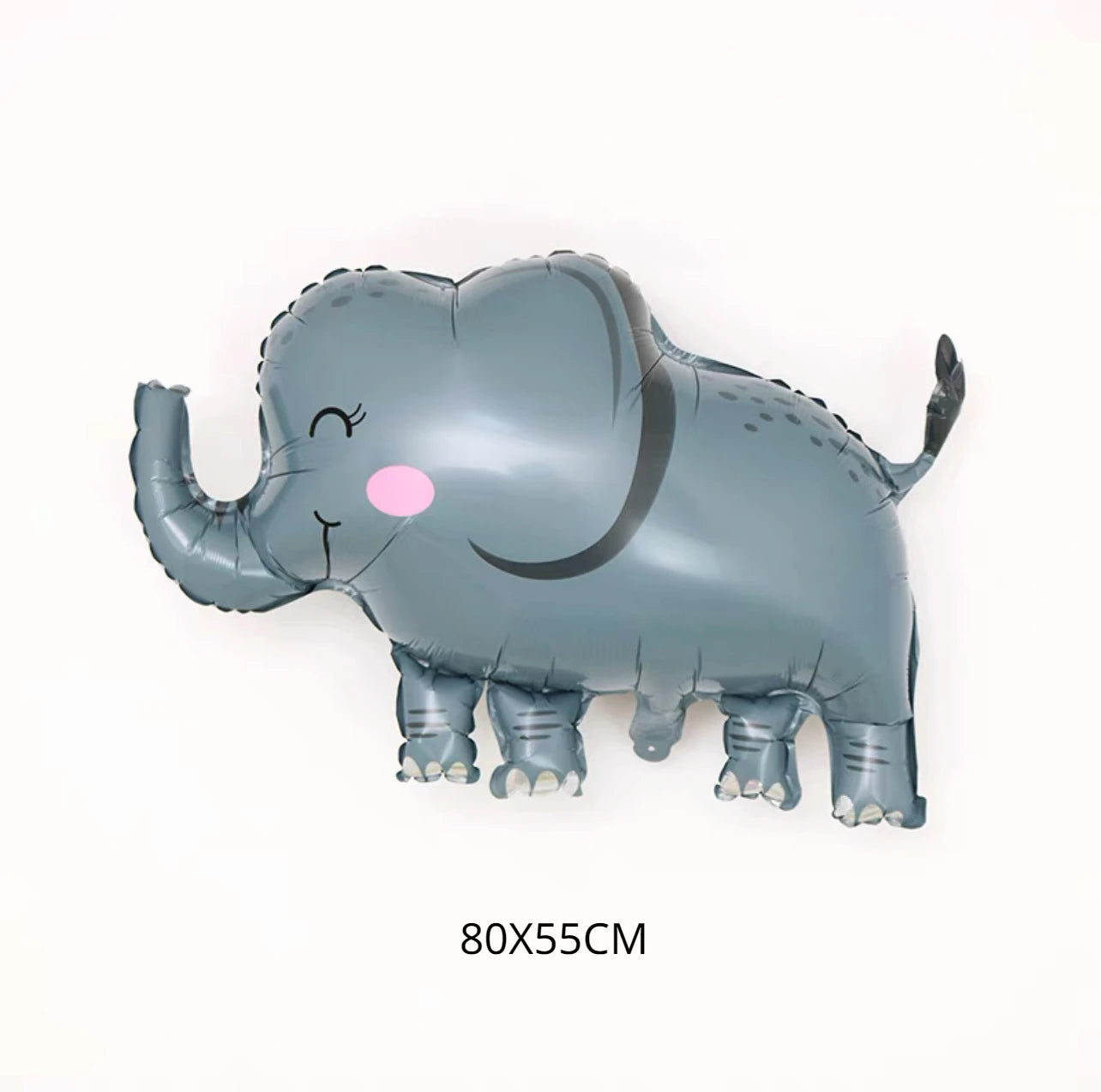 New Cartoon Animal Theme Foil Balloon Jungle Safari Forest Lion Rabbit Kids Birthday Decoration Supplies Elephant Giraffe Bal