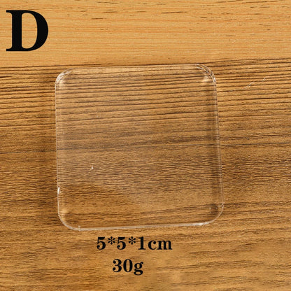 Clear Acrylic Stamp Block Use Clear Cling Mounted Rubber Stamp DIY Scrapbooking Clear Photo Album Decorative Handmade Tools -