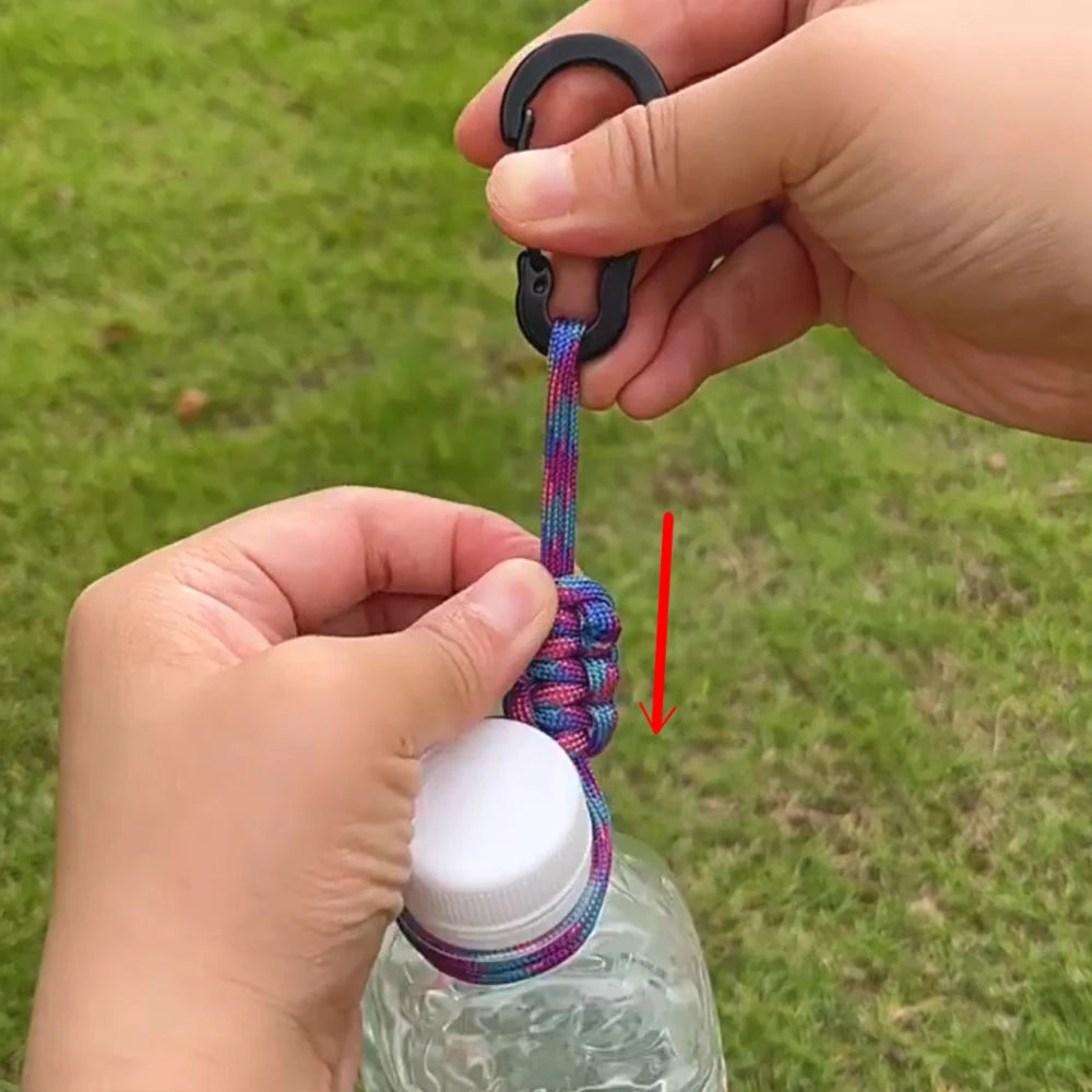 Outdoor Multifunctional Water Bottle Buckle, Kettle Buckle, Umbrella Rope Buckle, Hat Bbuckle, Mineral Water Universal Keycha