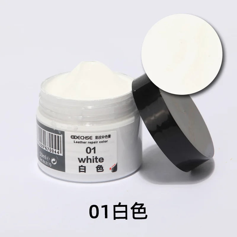 Car Leather Repair Kit Liquid Skin Recoloring Balm No Heat Repair Tool Auto Seat Holes Scratch Cracks Rips Restoration Set Sh