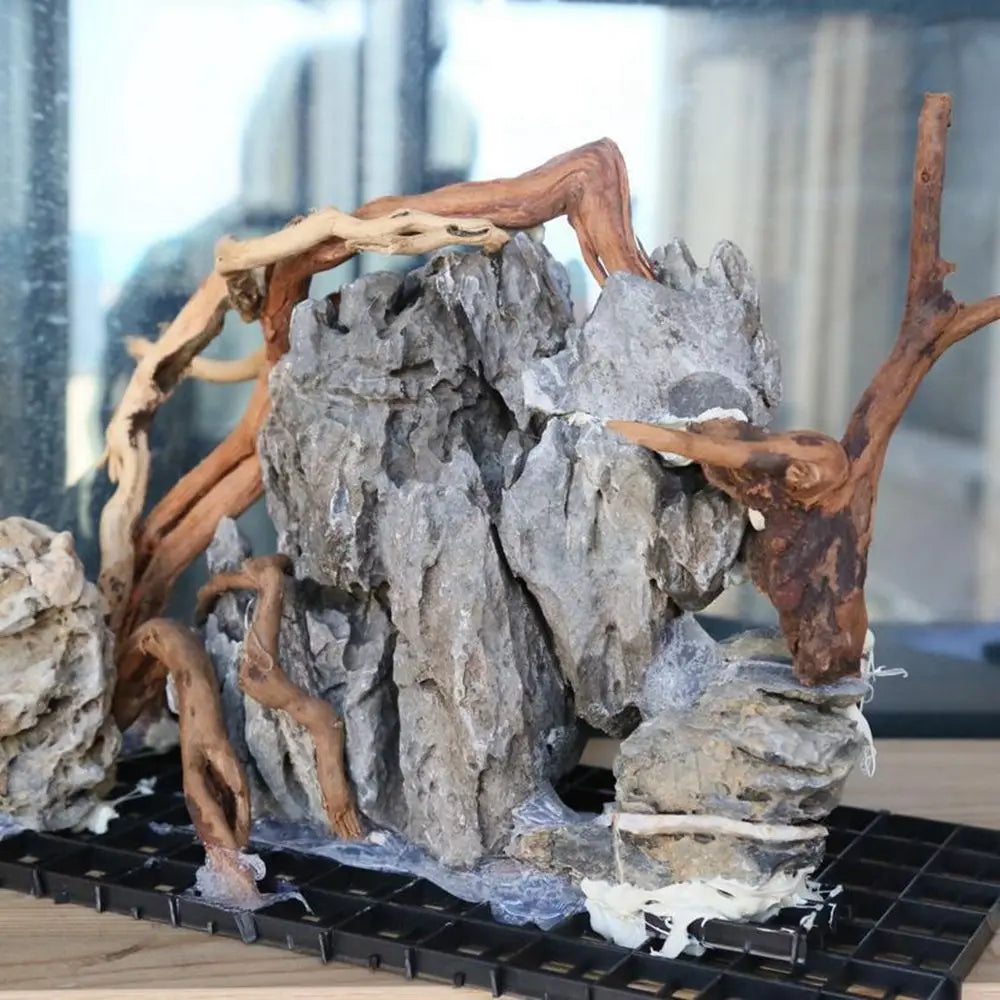 Aquarium Driftwood Natural Fish Tank Plant Decor Tree Aquarium Fish Bowl Stump Aquarium Home Fishtank Landscaping Decor Pet T