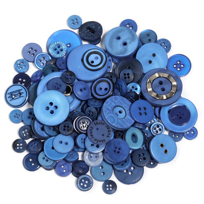 90Pcs/pack Colorful Round Resin Buttons Assorted Sizes Bulk Buttons For Handmade Creative Crafts Sewing Clothing Accessories 