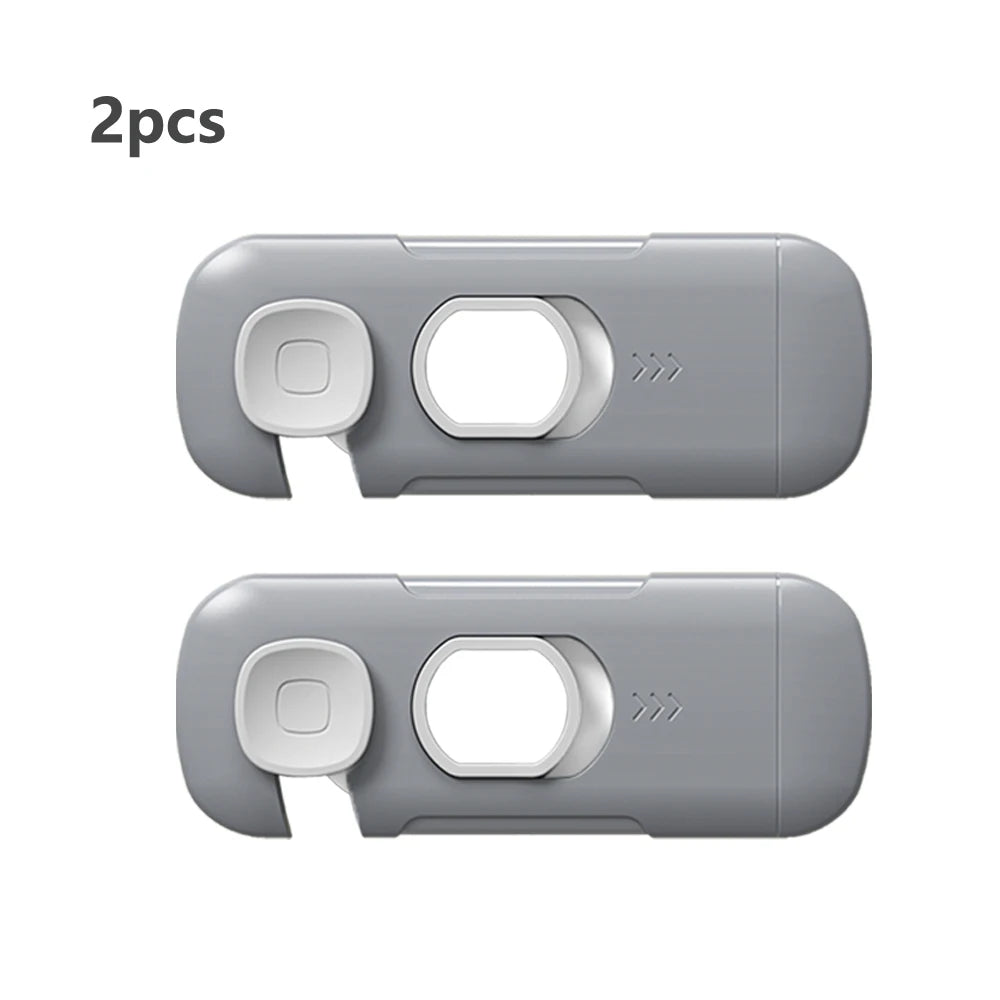 1/2/3/5pcs Child Safety Cabinet Lock Security Protection Home Refrigerator Safety Buckle Baby Anti-Pinch Hand Drawer Door Loc