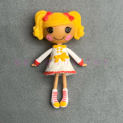 Original 8-10cm Can Choose Lalaloopsy Little Sister and Pet Dolls PVC Holiday Gift Collection Pvc Toys - A4-1PC