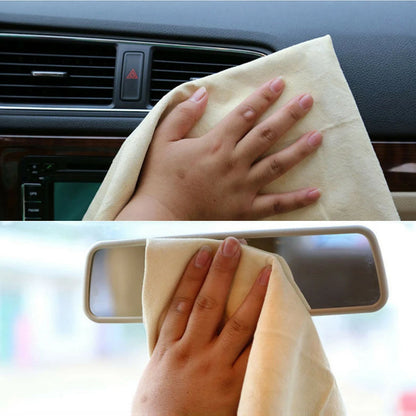 Car Towel Chamois Leather Cleaning Cloth Car Washing Towel Water Absorbent Rag Car Cleaning Towels Drying Washing Cloth 60x40