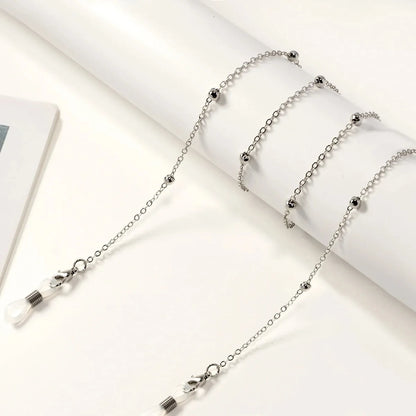 Fashion Reading Glasses Chain Pearl Flower Glasses Hanging Rope Anti-Lost Eyewear Mask Lanyard Women Sunglasses Glasses Chain