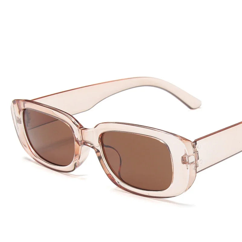 BEGREAT Fashion Retro Small Rectangle Sunglasses Brand Designer Vintage Travel Female Sun Glasses Eyewear Shade UV400 Protect