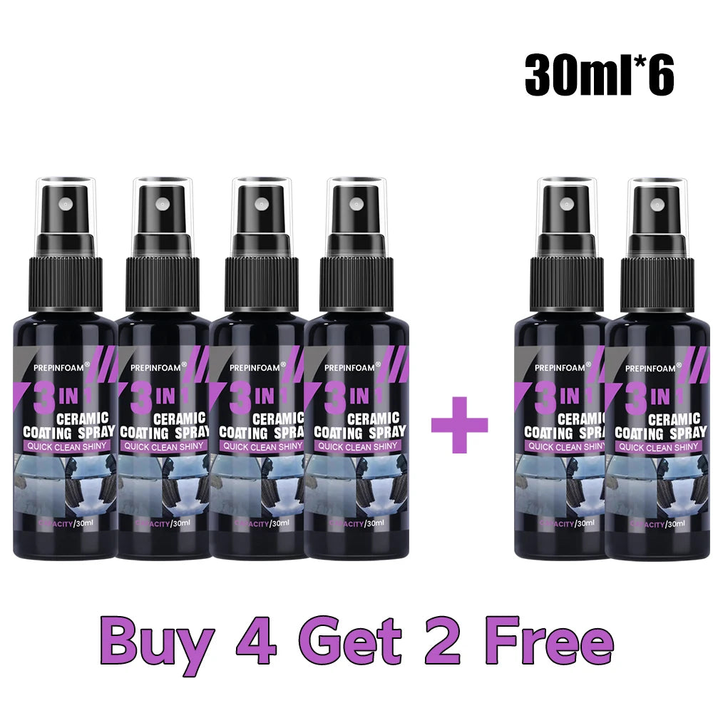 Ultimate Ceramic Coating Spray Coatin Nano Crystal Hydrophobic Layer Polishing Paint Coating Agent Polish Nanos Coatings - 30