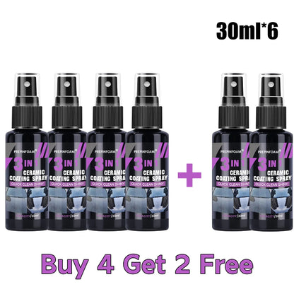 Ultimate Ceramic Coating Spray Coatin Nano Crystal Hydrophobic Layer Polishing Paint Coating Agent Polish Nanos Coatings - 30