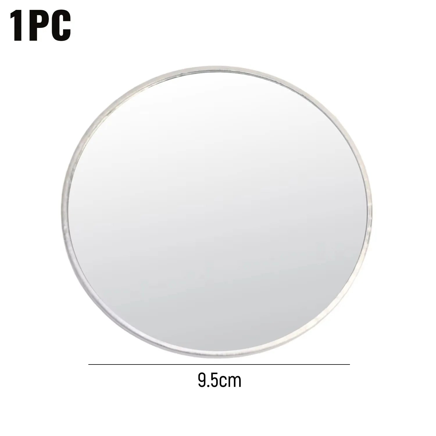7.5cm/9.5cm Mini Round Mirror Travel Selfie Mirrors Portable Convex Wide-angle Spherical Mirror for IPhone Samsung Vlogging -